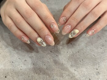 ネイルアンドブライダルエステ ベルム(Belm)/キラキラネイルデザイン