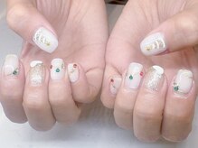フォフォネイル 自由が丘(Fofo nail)/【クリスマスデザイン】