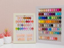 ピーチ グリーン(Peach green)の雰囲気（ネイルカラー豊富に取り揃えています！流行りのマグネットも◎）