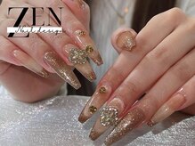 ゼン ネイル デザイン 池袋(ZEN NAIL DESIGN)/* 長 さだしやり放題×つけ放題