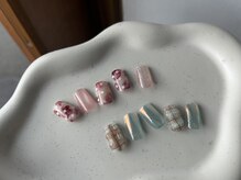 マンナネイル(manna nail)の雰囲気（monthly design大人気です♪色変更も可能です◎）