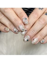 マグネットビジューデザイン