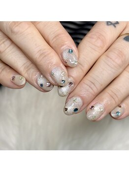 マグネットビジューデザイン