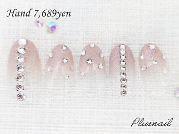 プラスネイル 自由が丘店(PLUS NAIL)/【993】定額7,689円ストーン