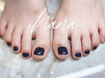 イハナ(ihana)/ワンカラー＊フットブラック