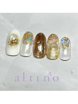 アルティノ ネイル ガーデン(altino nail garden)/和装デザイン