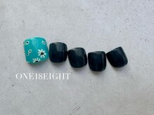 ワンエイト 長野市店(ONE 18 EIGHT)/フットアート2本