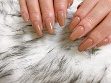 キキネイル たまプラーザ店(kikinail)/ブラウンネイル　秋ネイル