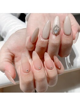 クイーンズビューティーサロン 新宿本店(Queen's beauty salon)/チップ長さ出し10本定額コース