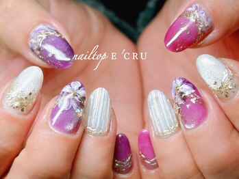 ネイルトップエクル(nail top E CRU)/バカラネイル