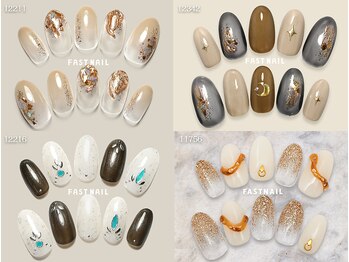 ファストネイル 大阪梅田店(FAST NAIL)/定額 ¥7810 ◆ トレンドコース