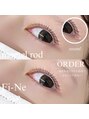 フィーネアイ 柏(Fi -Ne eye) 目尻を流すデザイン人気です!