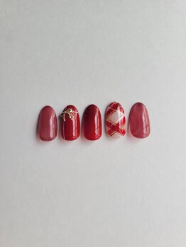 冬・クリスマスネイル