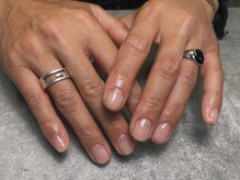 オムネイル 渋谷(HOMME NAIL)/クリアジェル ¥4.400