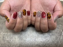 ネイルギャラリーアヴァン(NAIL GALLERY Avant)/べっ甲レオパード