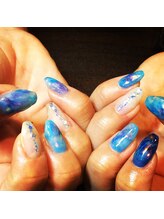 アース ネイルアイラッシュ 前橋店(EARTH Nail&Eyelash)/フィルムデザイン￥8000