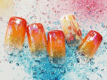 ネイルサロン シェル(Nail Salon SHELL)/選べる定額アートAコース ¥5700