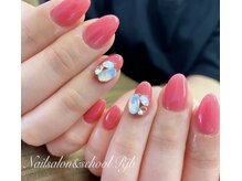 ネイルサロン アンド スクール アールジェイビー(Nailsalon&School Rjb)/シンプルワンカラー