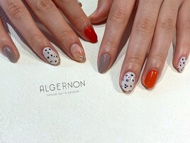 うずら柄　乗松