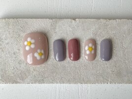 春カラー×5枚花