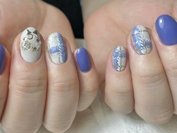 ティンク港南台 アイラッシュアンドネイル (Tink eyelash&nail)/パラジェル　ニットネイル