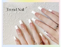 トレンドネイルスタジオ(Trend Nail Studio)/フレンチネイルのチップ長さ出し