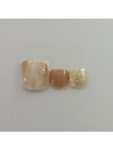 ナナズネイル 魚町店(NANA’sNail)/2月 フット定額デザイン