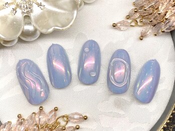ビューティー マイラ(beauty MyRA)の写真/‐美爪革命‐お爪に優しいジェル/美フォルム/細部まで行き届いたケアで、どの角度から見ても美しい指先に♪