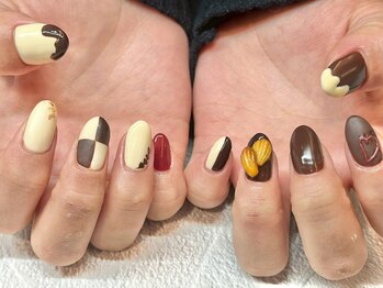 マットネイル/バレンタイン