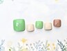 【フット】ワンカラー(ストーン10粒まで)10色まで◎