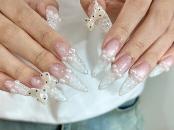 ジェミーネイル シンジュク(Jemiy nail shinjuku)の写真/お好きなロングネイルに仕上げます!【NEW】猫爪ネイル・ダックネイルも!