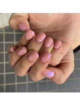 グラマラス アンジェアイ 荻窪店(glamourous ange eye)/オーロラパウダーネイル