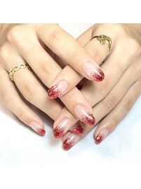 ラメグラデーション