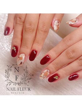 ボルドーネイル