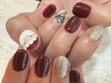デューネイルスタジオ(dew nail studio)/クリスマスデザイン