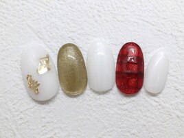 クリスマスネイル