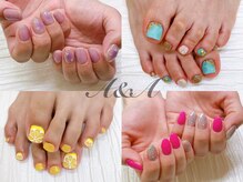 エイアンドエイ 蓮田店(A&A)の雰囲気（サンプルデザイン豊富です！中でもシンプルアートが得意です！！）