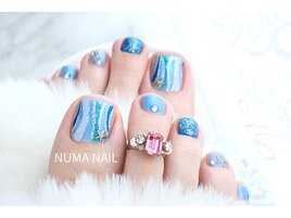 大人の海ネイルマリンマーメード