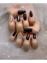 ジーナ 豊洲ベイフロント(Zina)/ブラックラメネイル