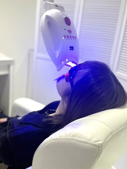 エクシアホワイト 平岸駅前店/施術中の様子をご紹介♪