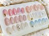最新プレミアムアート＊ 【海ネイル・夏ネイルUP】贅沢デザイン50種＊ ￥6,500