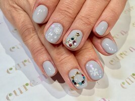 クリスマスネイル