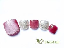 エリクサーネイル 心斎橋(Elixir Nail)/フット　やり放題／クーポン使用