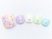 エリクサーネイル 心斎橋(Elixir Nail)/フット　やり放題／クーポン使用
