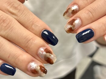 ミュー 蒲田(mue)/インクアート×ネイビー