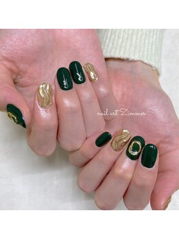 ネイルアート ジマー/60minart コース¥6990