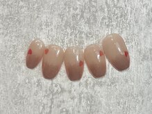 カシータ(casita)/バレンタインミラーグラデネイル