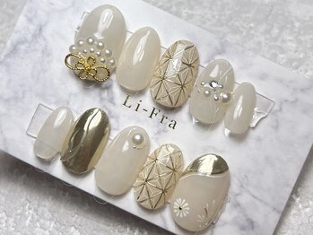 リフラ チャヤ(Li-Fra CHAYA)/成人式ネイルチップ
