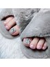 1000円OFF☆!【フット親指アートネイル】5、6月限定♪*  7000円→6000円