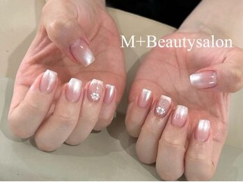 エムプラスビューティー(M+)の写真/【ご新規様限定クーポン★ワンカラ―¥3980~(パラジェル変更可)】SNS映えするdesign×圧巻のコスパで満足度!